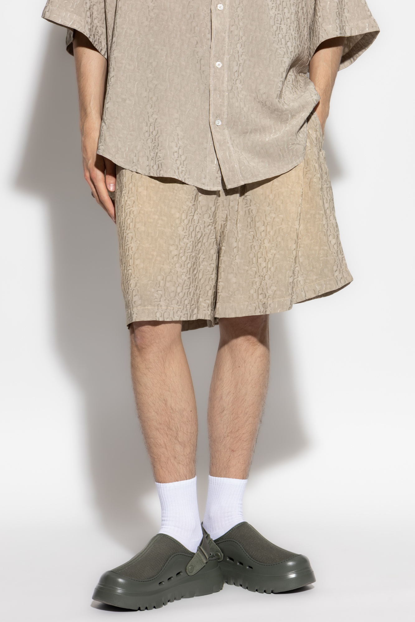 当店の記念日 Studios Acne pockets with Shorts Beige - Italy Vitkac ミュージシャン